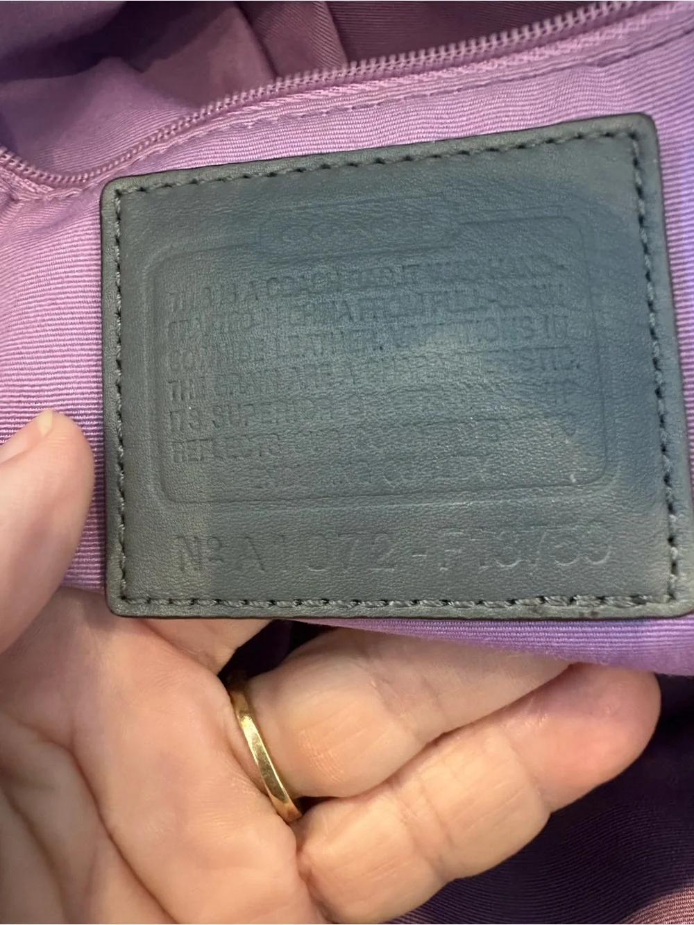 Coach #347  🎉July 25 Live Show GIVEAWAY 🎉east/west soho Gallery Pebble Leather